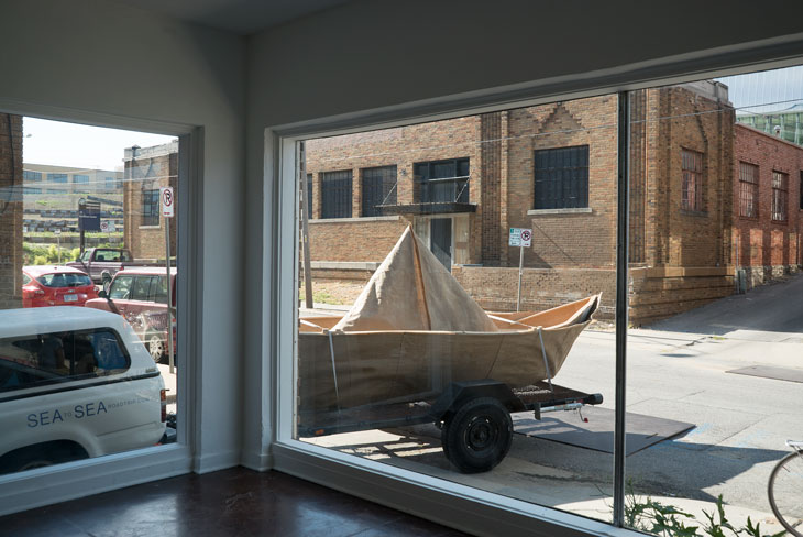 Boat at Front/Space in Kansas City, Missouri